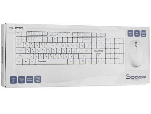 Клавиатура+мышь Qumo Space К57/М75 Wireless